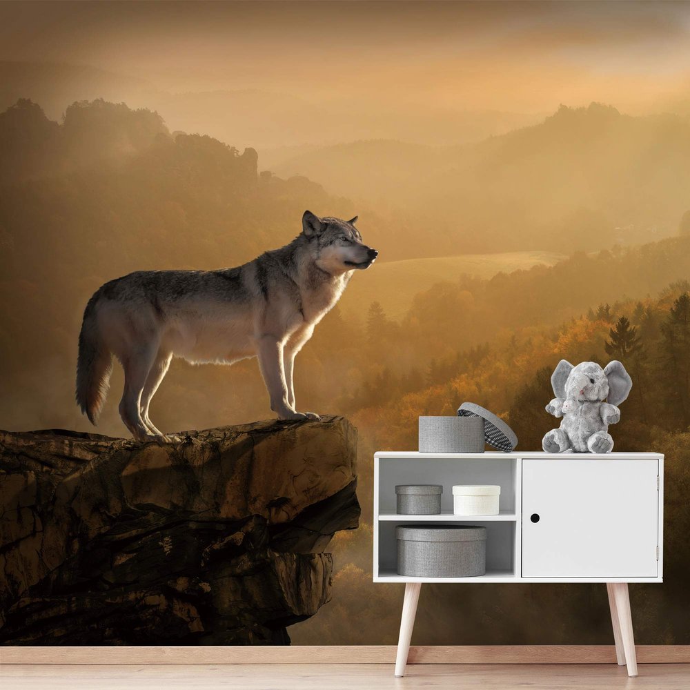SIGNWIN Wall Mural Wild Animals Removable Self-Adhesive Wallpaper Wall Decoration for Bedroom Living Room - 100x144 inches