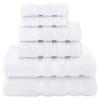 American Soft Linen Large/X Large Unisex Robe and 6-Piece Towel Set Bundle view 3