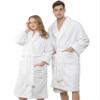 American Soft Linen Large/X Large Unisex Robe and 6-Piece Towel Set Bundle view 4