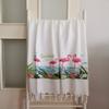 Melis Home Peshtemal, Bath Towel, Beach Towel, 37" x 71" Printed (Flamingo) view 1