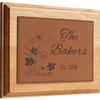 Personalized Faux-Leather Engraved Plaques and Awards. Great for Retirement, Thank You, Military Recognition, Special Achievements, Memorials, Sports, School, and Corporate (Rawhide, 9 x 12") view 1