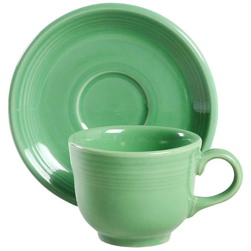 Fiesta Meadow Flat Cup & Saucer Set