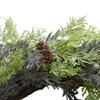 Berry Cedar and Pine Cone Artificial Christmas Wreath - 24-Inch Unlit view 3