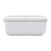 ZWILLING Fresh & Save Plastic Lunch Box, Airtight Food Storage Container, Meal Prep Container, BPA-Free, White - Large view 1