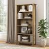 Bush Home Salinas 5 Shelf Bookcase in Reclaimed Pine, Tall Bookshelf, Large Book Shelf for Living Room, Home Office, or Entryway view 2
