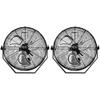 Simple Deluxe 18 Inch Industrial Wall Mount 3 Speed Commercial Ventilation Metal Fan for Warehouse, Greenhouse, Workshop, Patio, Factory and Basement(Black) view 2