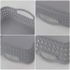 DynkoNA 6 Packs Office Paper Tray, A4 Shallow Storage Basket Trays, Grey view 3