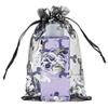 DUO ER 100Pcs Halloween Candy Hot Stamping Gauze Bag 10X15CM Storage Drawstring Bag Organza Ornament Gauze Bag view 2