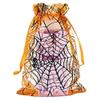 DUO ER 100Pcs Halloween Candy Hot Stamping Gauze Bag 10X15CM Storage Drawstring Bag Organza Ornament Gauze Bag view 3