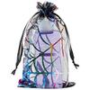 DUO ER 100Pcs Halloween Candy Hot Stamping Gauze Bag 10X15CM Storage Drawstring Bag Organza Ornament Gauze Bag view 4