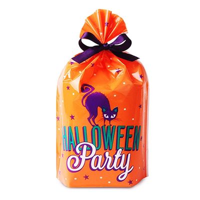 DUO ER 10pcs/lot Halloween Series Gift Bags Cute Candy Box Trick or Treat Kids Gift Pumpkin Bat Candy Boxes Halloween Party Supplies (Color : C, Gift Bag Size : 14X20CM)