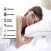 LinenEra 600 TC 100% Egyptian Cotton Sheets & Pillowcases Set - 4 Pc Pure Black Bed Sheet Set Extra Long-Staple Combed Cotton Bedding Twin XL Sheet for Bed, Fits Mattress 16'' Deep Pocket. view 2
