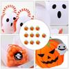 DUO ER 10pcs Bags Candy Wrapping Bag Pouches Ghost Pumpkin Paper Candy Bags for Children Gift Packing Halloween Party view 3