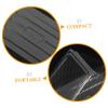 DOITOOL 100pcs Plastic Sandwich Triangle Box Lid Easy to Carry Food Container for Parties Weddings and Home Use for Sandwiches Desserts view 3