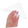 DOITOOL 100pcs Plastic Sandwich Triangle Box Lid Easy to Carry Food Container for Parties Weddings and Home Use for Sandwiches Desserts view 4