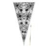 DUO ER 50pcs Halloween Cone Bags Pumpkin Bat Spider Triangle-Shape Candy Bags Favors Package Treat or Trick Candy Pocket (Color : Spider) view 1