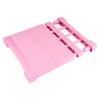 1PC Closet Divider Kitchen Cabinet Cupboard Organizer Shelf Extendable Rack Closet Shelf Organizer Divider for Kitchen Cabinet Wardrobe (Pink) view 2