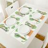 Big buy store Placemats Set of 6 Desert Plant Cactus Pattern with Camel Funny Heat-Resistant Washable Place Mats Non Slip Table Matsfor Dinner Table Kitchen Outdoor Weeding view 3