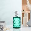 2pcs Transparent Glass Pump Bottles for Shampoo Lotion Body Wash Press Dispenser for Home to Refill Compact Design view 2
