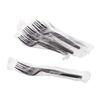 38 oz 9x6x3 Microwavable Container Combo + individually wrapped Fork Set (100) view 3