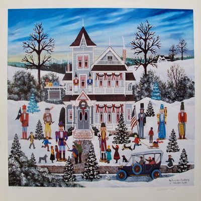 Jane Wooster Scott NUTCRACKER FANTASY Hand Signed Limited Edition Art Lithograph