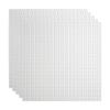 FASDE Square Decorative Vinyl 2ft x 2ft Lay in Ceiling Panel in Matte White (5 Pack) view 1