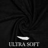 Bath Towels Set-100% Cotton-2 Bath Towels, 2 Hand Towels & 2 Washcloths-Large, Quick Dry, Absorbent, Soft & Plush, Gym, Spa, Hotel, Pool, Shower Towels -6 Piece Luxury Bathroom Towels view 4