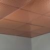 FASDE Minidome Decorative Vinyl 2ft x 2ft Lay in Ceiling Panel in Polished Copper (5 Pack) view 2