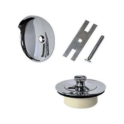 9D00088966 Lift -Turn Bathtub Drain Stopper Kit