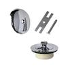 9D00088966 Lift -Turn Bathtub Drain Stopper Kit view 1