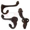 Decor for The Soul 20 Cast Iron Acorn Hooks Double Key Coat Hook Rustic Cast Iron Antique Style view 3
