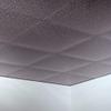 FASDE Minidome Decorative Vinyl 2ft x 2ft Lay in Ceiling Panel in Galvanized Steel (5 Pack) view 2