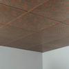 FASDE Square Decorative Vinyl 2ft x 2ft Lay in Ceiling Panel in Copper Fantasy (5 Pack) view 2