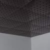 FASDE Dome Decorative Vinyl 2ft x 2ft Lay in Ceiling Panel in Smoked Pewter (5 Pack) view 2
