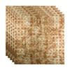 FASDE Minidome Decorative Vinyl 2ft x 2ft Lay in Ceiling Panel in Bermuda Bronze (5 Pack) view 1