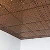 FASDE Minidome Decorative Vinyl 2ft x 2ft Lay in Ceiling Panel in Antique Bronze (5 Pack) view 2