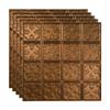 FASDE Traditional Style/Pattern 10 Decorative Vinyl 2ft x 2ft Lay in Ceiling Panel in Oil-Rubbed Bronze (5 Pack) view 1