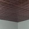 FASDE Traditional Style/Pattern 10 Decorative Vinyl 2ft x 2ft Lay in Ceiling Panel in Oil-Rubbed Bronze (5 Pack) view 2