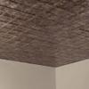 FASDE Traditional Style/Pattern 10 Decorative Vinyl 2ft x 2ft Lay in Ceiling Panel in Bermuda Bronze (5 Pack) view 2