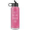Cute But Rude Worlds Best Sponsor Ever Water Bottle Funny AA Gifts for Sponsors Sobriety Gift for Men & Women Soberversary for Sponsor Insulated 32oz BPA Free view 1