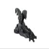 DWK "Silent Sentinel Bookshelf Sitting Dragon Figurine | Home Office Fantasy Dcor | Shelf Sitting Figurine Statue | Dragon Fantasy Home Dcor | Bookshelf Decoration - 7" view 4