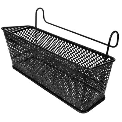 Cabilock Hanging Storage Basket Large Wire for Wall Iron Grid Office Organizers Sturdy Home Storage Random Color