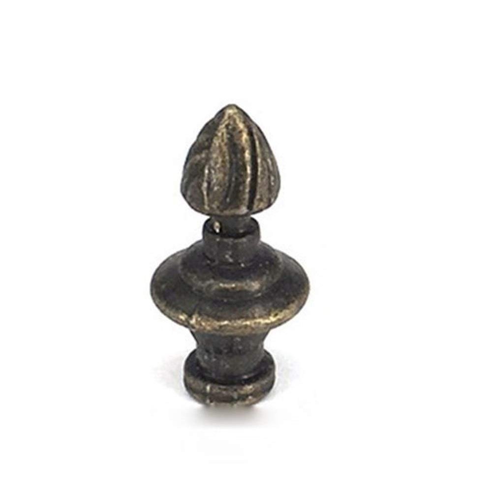 Pangocho Jinchao-Pulls Handles 128, Box Knobs, 1x Antique Bronze Kitchen Cabinet Drawer Knobs, Dresser Cupboard Wardrobe Furniture Pulls Handle Home Decoration (Color : 016)