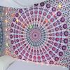 Popular Handicrafts Tapestry Wall Hanging Hippie Mandala Bohemian Hippy Psychedelic Design Indian Peacock Meditation Gypsy Tapestries Bedspread 30 x 40 Inches (76 x 101 cms), Blue view 1