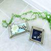 K Japan AM 165255 Curlette Glass Tray SQ H13 x W13 x D2 cm view 2