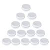 1 oz/30ml White Aluminum Tin Jar with Screw Lid Metal Round Tins Aluminum Tin Cans Containers Metal Steel Tin Cosmetic Sample Containers for Lip Balm DIY Salve Spice Candies Crafts, 15 Pack view 1