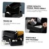 Cabilock 3pcs Nordic Style Black Storage Handles Versatile Felt Sundries Organizers for Bedside Toys and Snacks Functional and Decorative Home Storage view 3