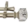 A&F Rod Decor - Folio 1" Double Curtain Rod 160-240 inch - Gold view 2