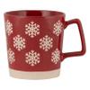 10 Strawberry Street Ceramic Assorted Holiday Set of 4 Mugs, Red/Green view 4