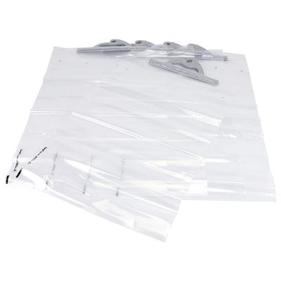 MONACO Deluxe Hang-Up Bags with Gray Handle 25 inches H x 16 inches W 5 Bags per Package